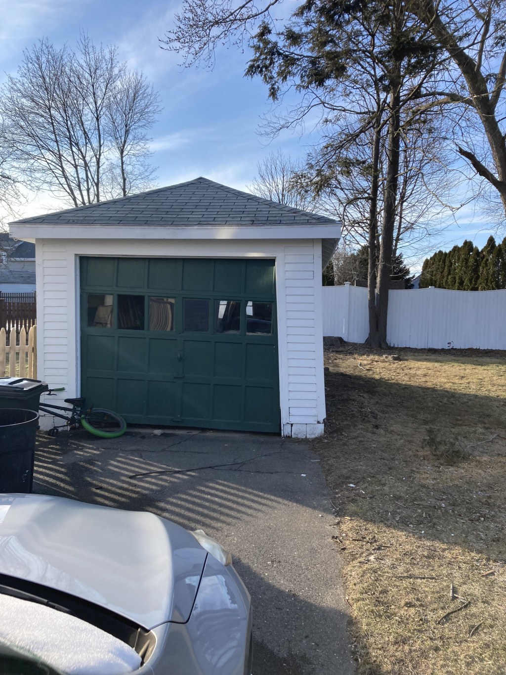 Picture of: Garage is tilting  degrees and I’m looking for some advice