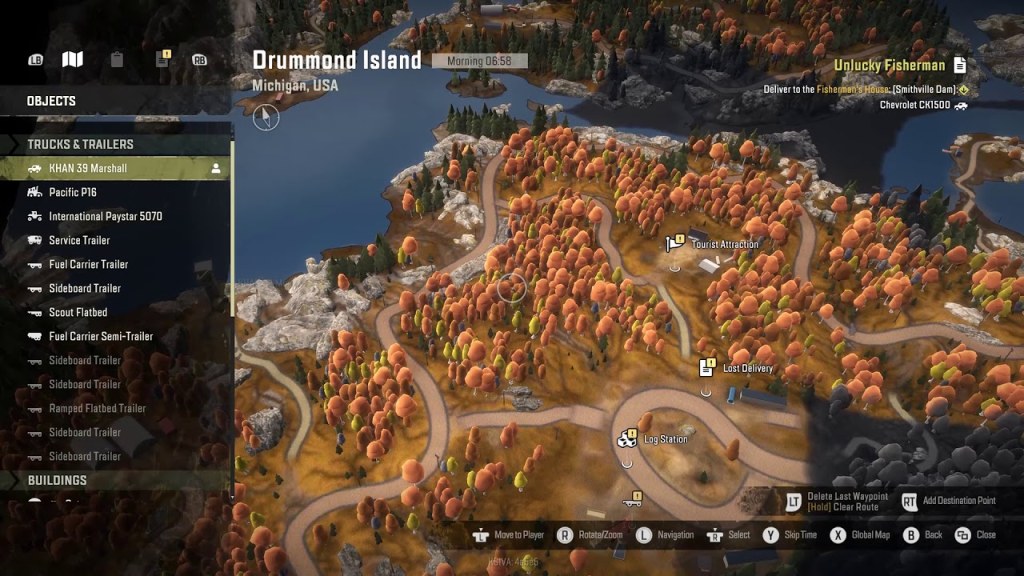 Picture of: SnowRunner  Drummond Island MI  Full Map (No Garage here – Travel through  tunnels)