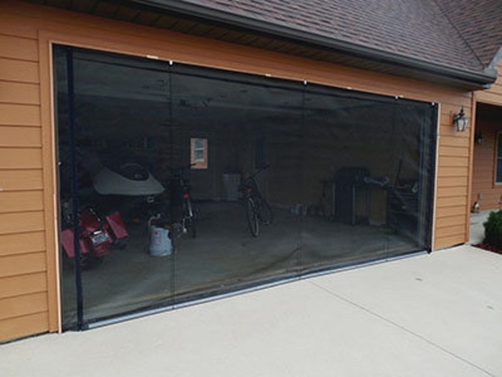 Picture of: Zip-roll Brand x Garage Door Roll up Screen – Etsy